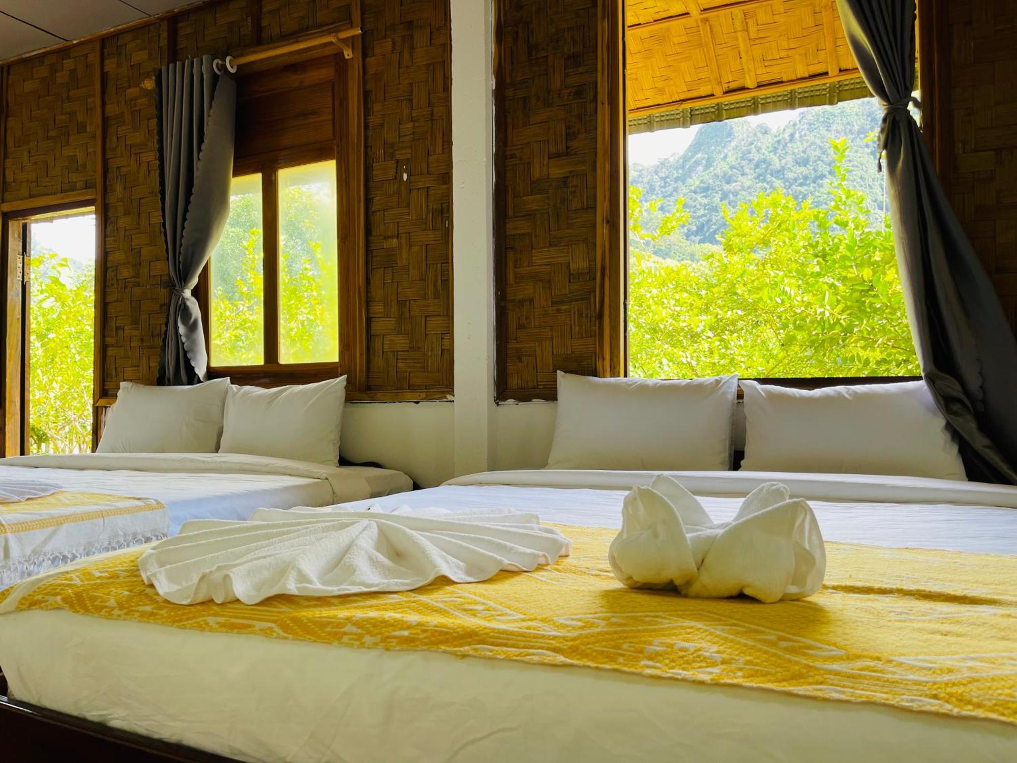 Bed and Breakfast Nong Khiaw Ing Ing Mountain View Zewnętrze zdjęcie